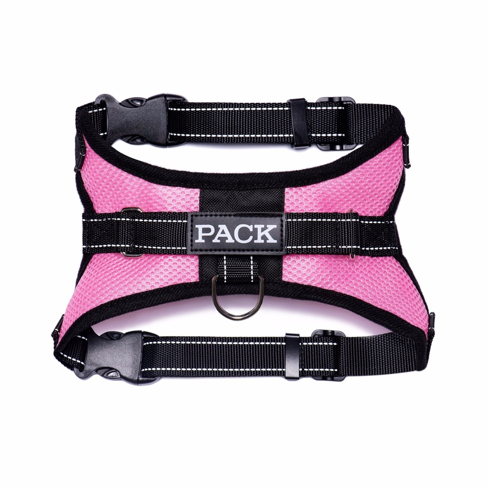 Pretty in Pink Pack Dog Harness Size Medium